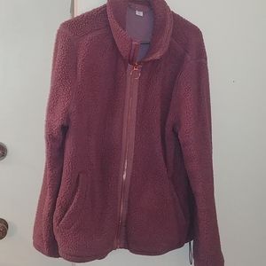 Old Navy Women's Purple Fleece Jacket